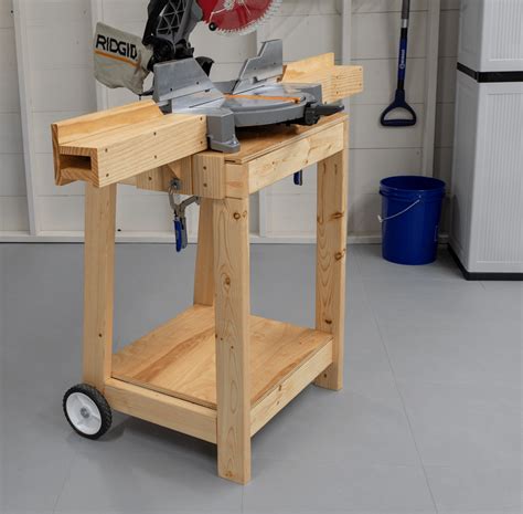 Easy Diy Table Saw Stand | Brokeasshome.com