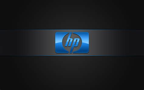 Blue HP Logo 1920 x 1200 widescreen Wallpaper