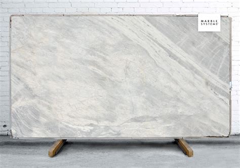 Ice Gray Polished Marble Slab Random 3/4