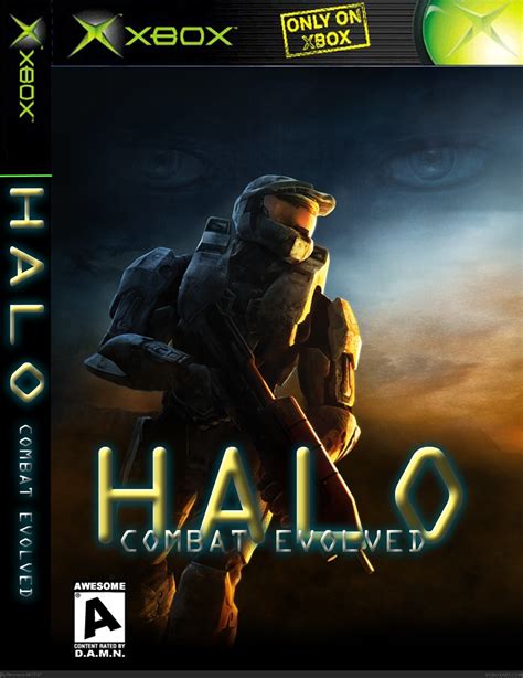 Viewing full size Halo box cover