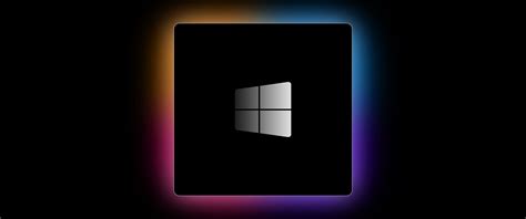 Windows logo Wallpaper 4K, M1 Chip, Black background