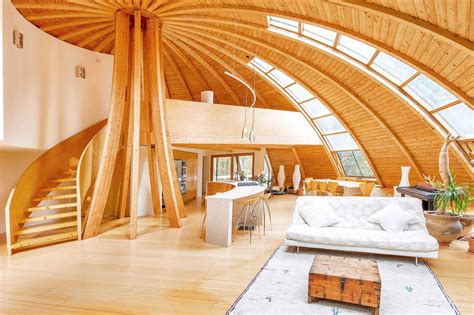 Rotating Dome House in New York, 116 CANAAN ROAD New Paltz, New York 12561… | Geodesic dome ...