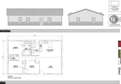 Pole Shed House Floor Plans - floorplans.click