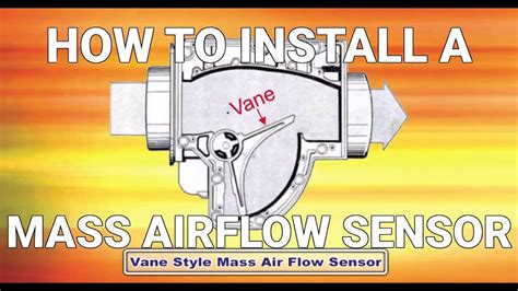 Mass Air Flow Sensor Installation