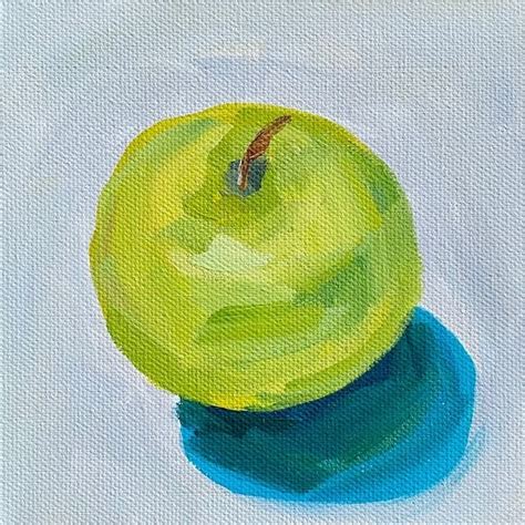 Acrylic Painting for Beginners | Painting a Still Life with Fruit Step by Step — Elle Byers Art