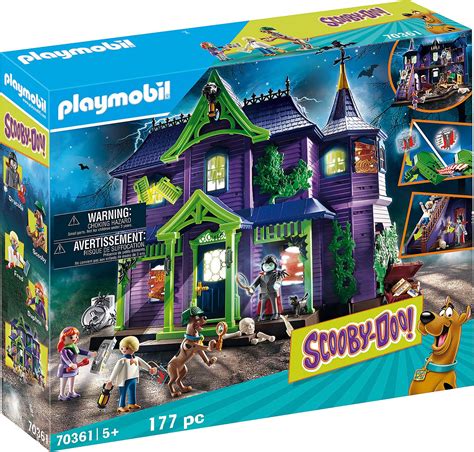 Playmobil Scooby-DOO! Adventure in The Mystery Mansion Playset