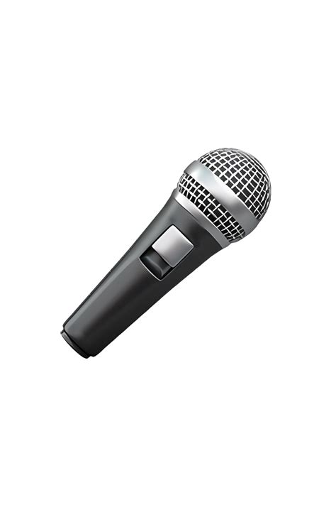 🎤 Microphone Emoji | Microphone emoji, Microphone icon, Emoji