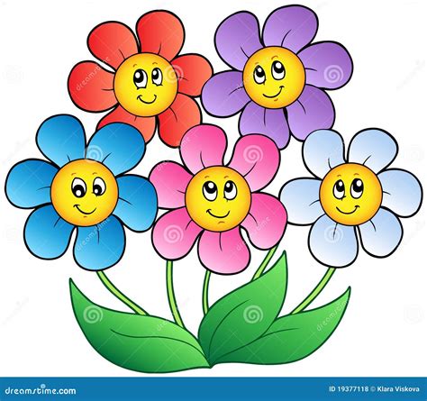 Cartoon Flowers Stock Illustrations – 242,989 Cartoon Flowers Stock Illustrations, Vectors ...