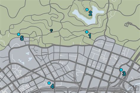 Gta 5 Car Locations Map