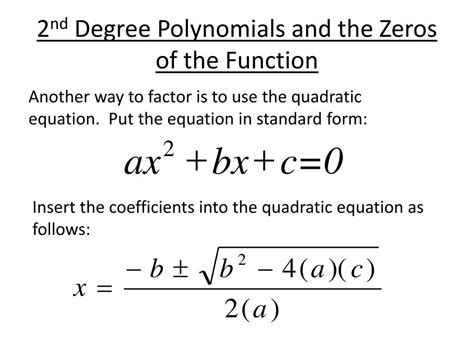 PPT - Polynomial Functions PowerPoint Presentation, free download - ID:2576494