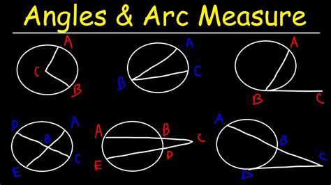 Secant Angles Circle Worksheet