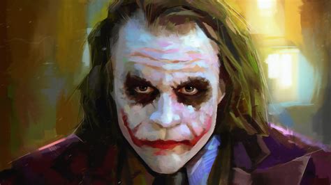 Joker Wallpaper 4k Heath Ledger Joker 3d Mobile Wallpapers | Images and Photos finder