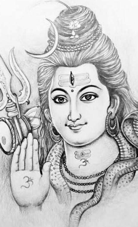 Pencil Drawing Of God Shiva - Shiva Lord Drawing Pencil Sketch Wallpaper Hd Sketches Drawings ...