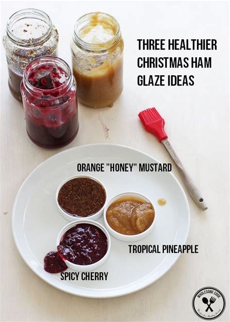 Three Healthier Christmas Ham Glaze Recipes - Wholesome Cook | Recipe | Christmas ham, Ham glaze ...