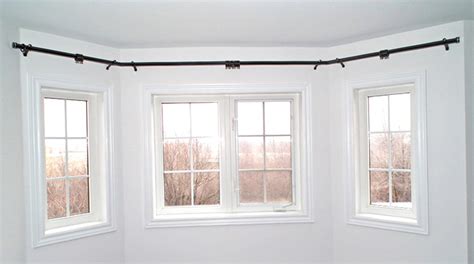 Large Bay Window Curtain Rods | Home Design Ideas