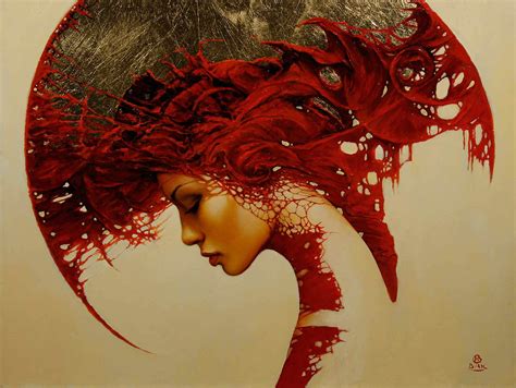 Feminine Fantasy Paintings by Karol Bak « Art Installations « Mayhem & Muse