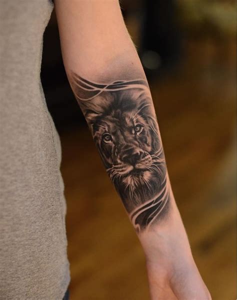 Lion Forearm Tattoos Designs, Ideas and Meaning - Tattoos For You