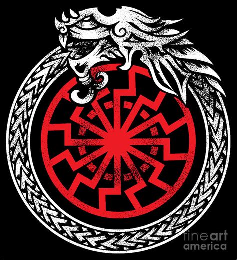 Viking Jormungandr Symbol Midgard Serpent Child Of Loki Digital Art by Mister Tee - Pixels