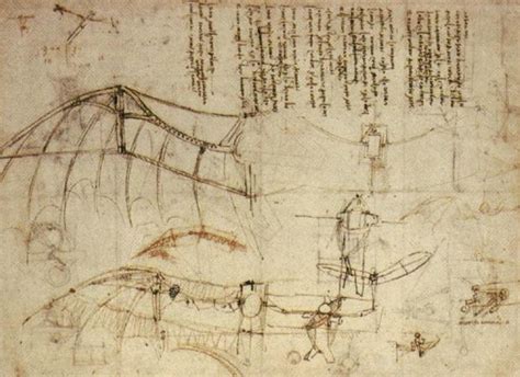 A drawing of the aircraft, 1488 by Leonardo da Vinci: History, Analysis & Facts | Arthive