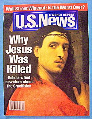 U.s. News & World Report Magazine April 24, 2000 Jesus