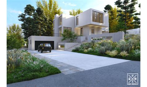 Modern Home Landscape Design | Scott Simpson Design + Build