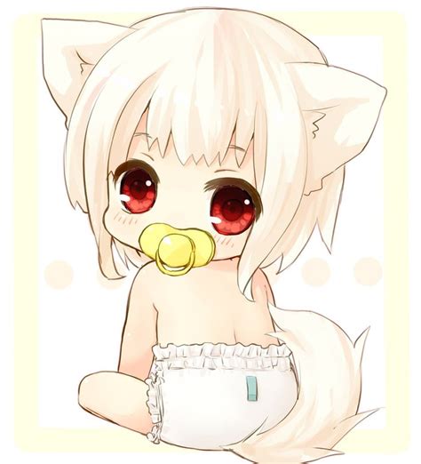 Kitsune | Anime baby, Anime child, Anime neko