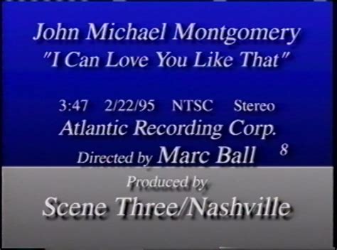 John Michael Montgomery I Can Love You Like That : Free Download, Borrow, and Streaming ...