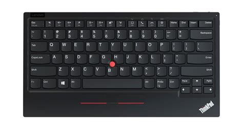 Lenovo ThinkPad Trackpoint II keyboard RF Wireless + Bluetooth QWERTY UK English Black, 1 in ...