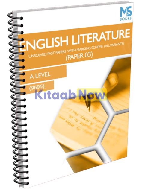 A Level English Literature Paper 4 (Unsolved Yearly S14-S23) | KitaabNow