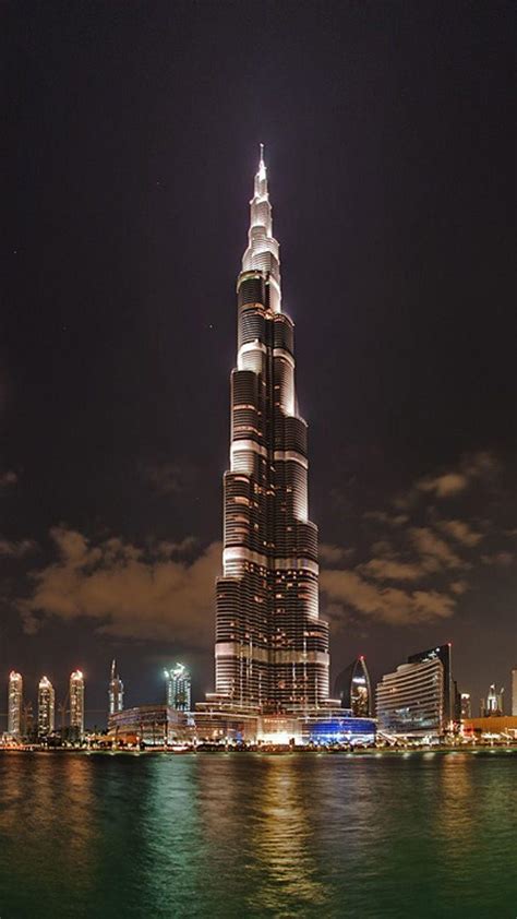 Night Burj Khalifa Mobile Wallpapers - Wallpaper Cave