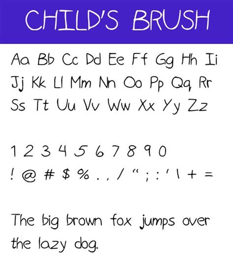 40 Best Child-Friendly Fonts (Kids' Handwriting Styles)