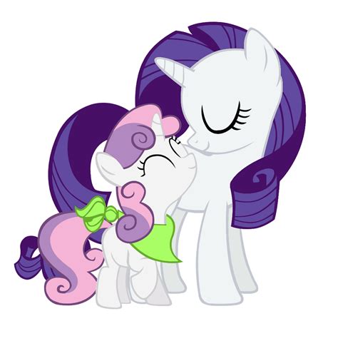 Rarity and sweetie belle by Dribmeg on DeviantArt