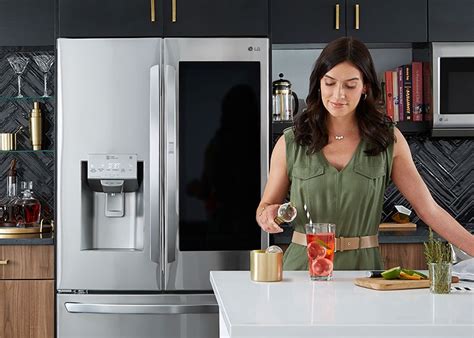 LG Craft Ice Refrigerator with Dual Ice Makers | LG USA