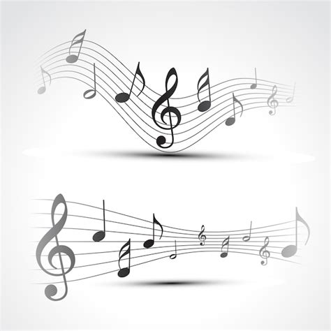 Free Vector | Music notes design