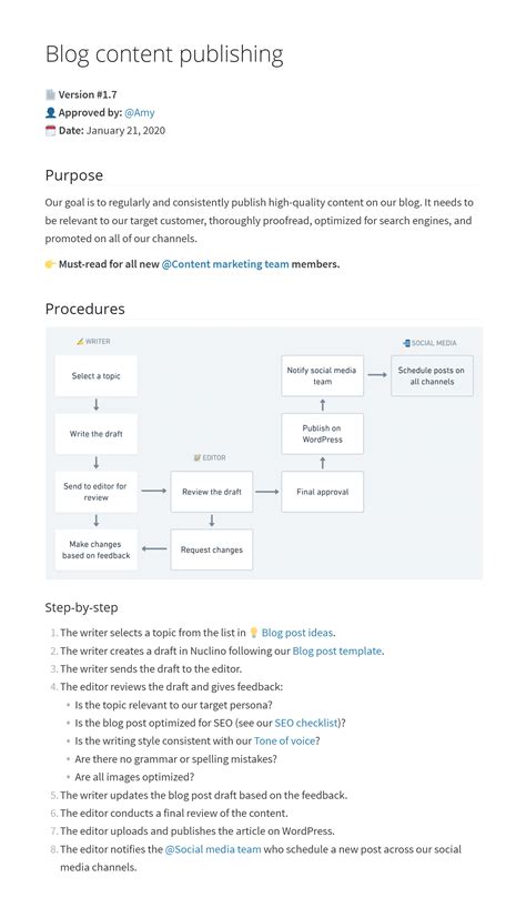 It Process Documentation Template