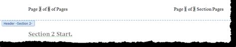 microsoft word - Display both section page numbers and document page numbers - Super User
