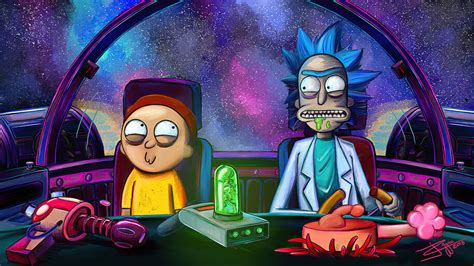 Rick and Morty, Spaceship, 4K, #7.2197 Wallpaper PC Desktop