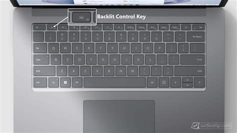 Microsoft Surface Laptop Go Backlit Keyboard