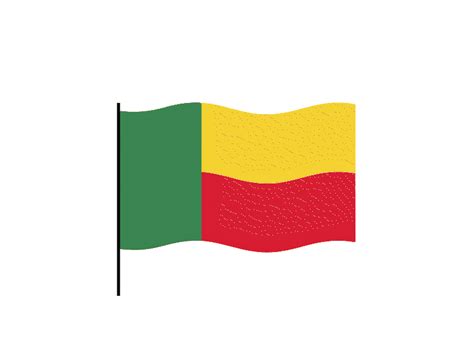 Benin flag Lottie JSON animation by lottiefilestore on Dribbble