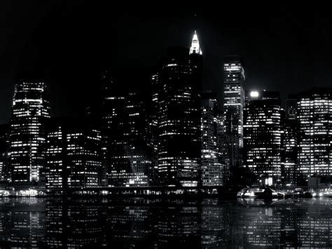 Black And White City Wallpapers - Wallpaper Cave