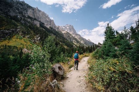 Cascade Canyon Trail Hiking Trail, Jackson, Wyoming