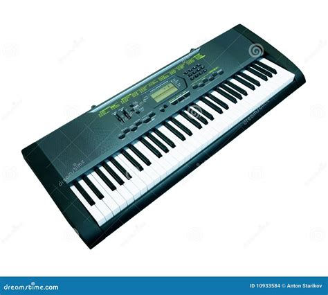 Synthesizer stock photo. Image of piano, entertainment - 10933584