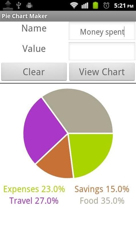 Pie Chart Maker for Android - Free Download