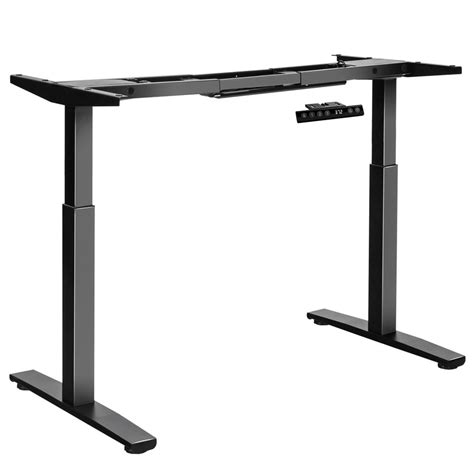 Electric Stand Up Desk Frame Dual Motor Height Adjustable Sit Stand w/Controller - Walmart.com ...