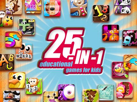 25-in-1 Educational Games for Kids - A&R Entertainment