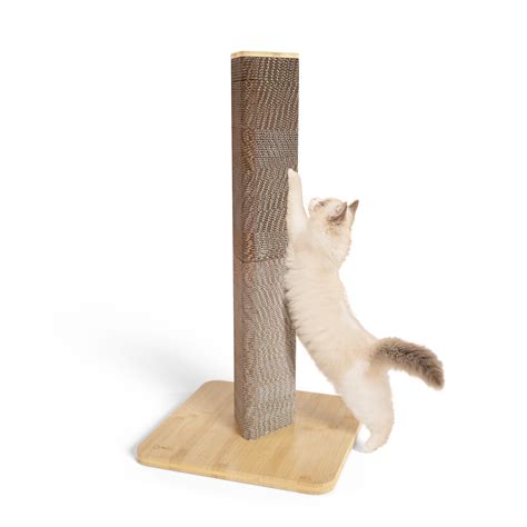 Refillable Cardboard Cat Scratching Post - Tall | Omlet