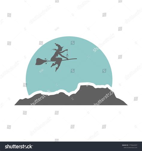 Illustration Flying Young Witch Icon Witch Stock Vector (Royalty Free) 1779664397 | Shutterstock