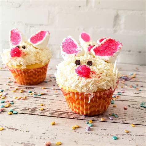 Easter Bunny Cupcakes