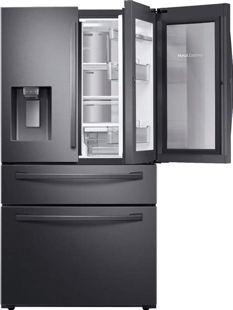 Questions and Answers: Samsung 27.8 cu. ft. 4-Door French Door Smart Refrigerator with Food ...