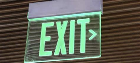 Tritium Exit signs Disposal